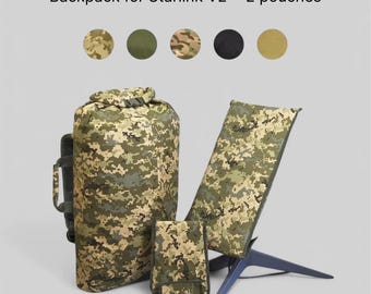 Starlink V2 Backpack | RollTop 65L+ | Water-Resistant & Modular Design