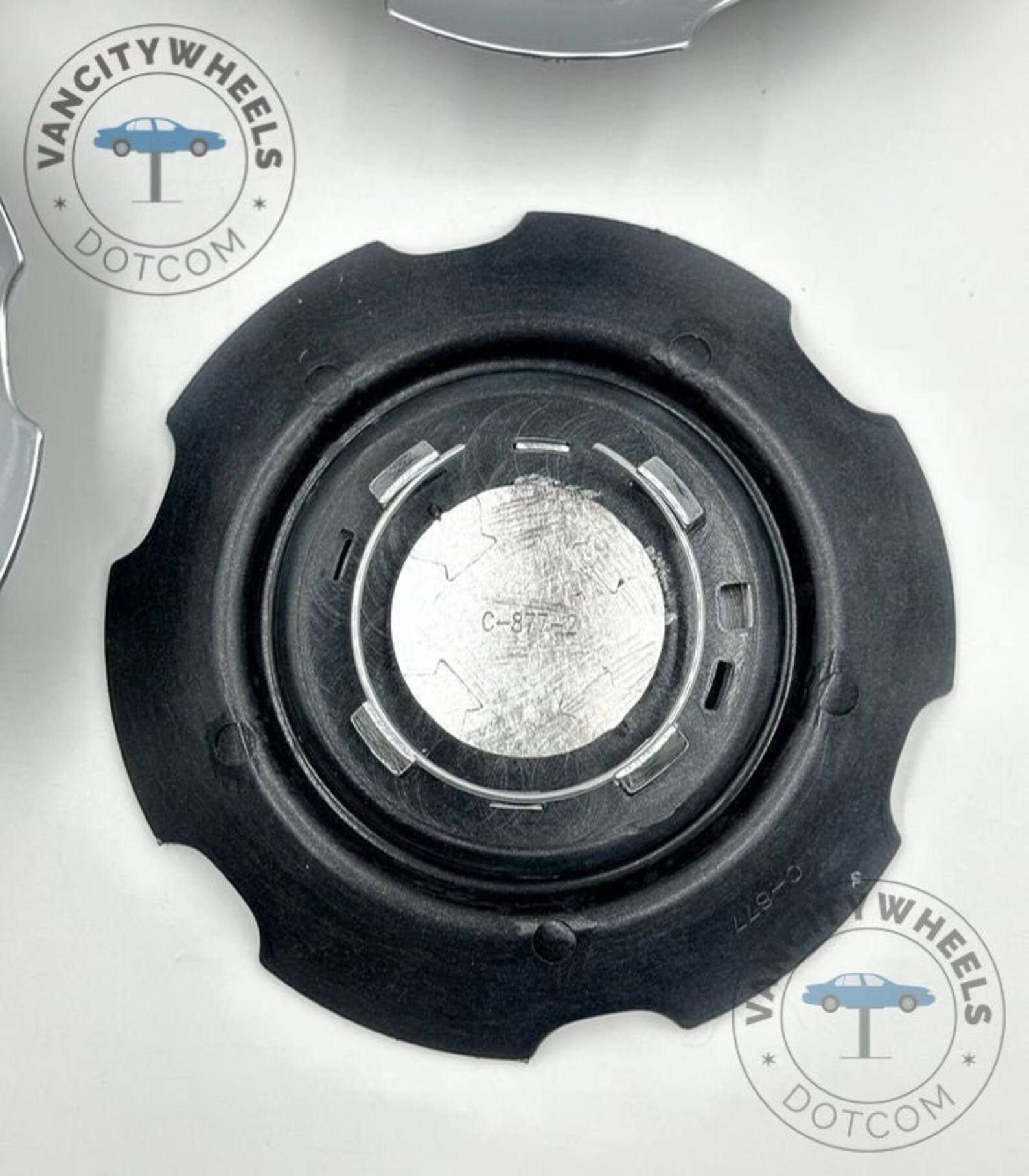 4x Bentley B Logo Wheel Center Caps - Gloss Black 69mm OE 3W0601170F