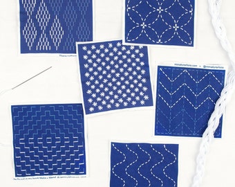 Sashiko Mini Sampler Kit 2