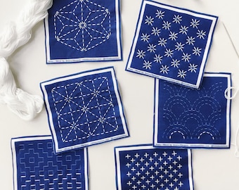 Sashiko Mini Sampler Kit