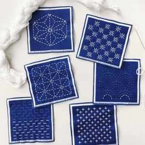 Sashiko Mini Sampler Kit image 1