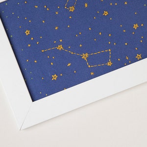 Little & Big Dipper Constellation Embroidery Kit image 4