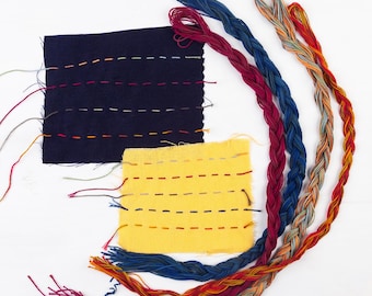 Olympus Variegated Sashiko Thread, 20 meter, 22 yards