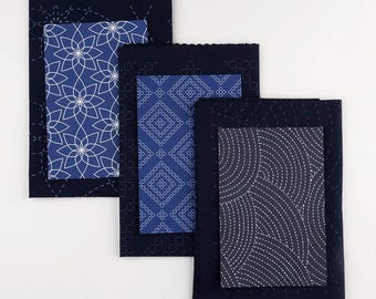 Sashiko Inspiriertes Stickmuster