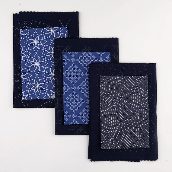 刺し子風の刺繍ステッチパターン - Etsy 日本