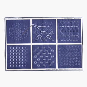 Sashiko Mini Sampler Kit image 3