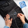Sashiko Mending Kit - a DIY guide to decorative, functional patching by hand
