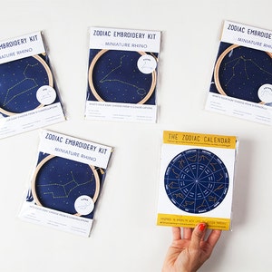 Any Four Constellation Embroidery Kits zodiac, Orion, Dippers embroidery kit, DIY gift image 3