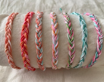 SIZE XL (7.5cm Diameter) {J-Q} ~ Handwoven Lauhala Bracelet