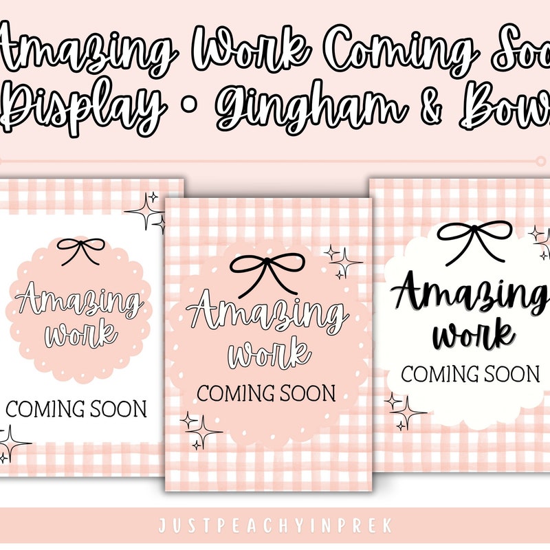 Amazing Work Coming Soon - Etsy