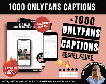 OnlyFans Captions to Boost Engagement (Digital Download)