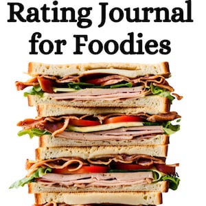 Restaurant Rating Journal for Foodies