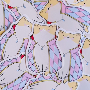 Meowl Pendragon matte vinylsticker| Leuke animesticker | vinyl kawaiistickers