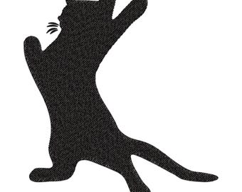 zwarte kat borduurwerk ontwerpen, schattige kat machine borduurwerk ontwerpen, schattige hertogin kitten borduurbestand, boerderij dieren borduurwerk ontwerpen.