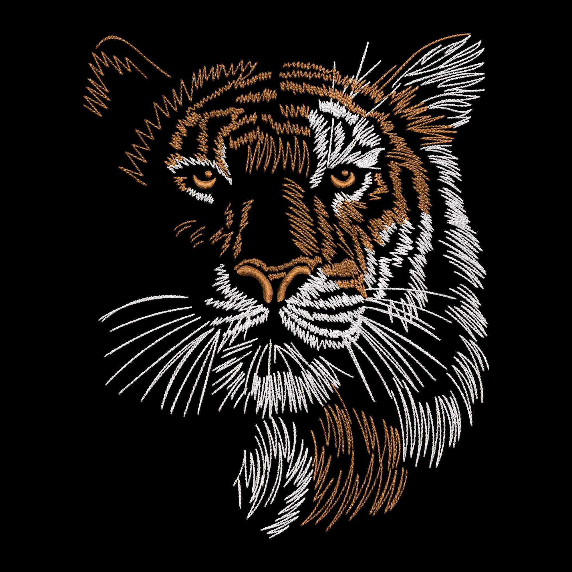 Coperta Tigre Disegnata A Mano – Pile Di Flanella Morbida Per Bambini – 70x110 Cm – Tema Animali Selvatici - 6