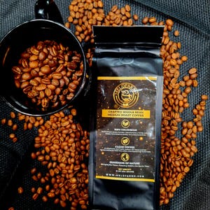 Award-Winning Single Origin Colombian Coffee Beans, 100% Arabica - Medium Roast. 16 oz.