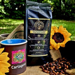 Award-Winning Single Origin Colombian Coffee Beans, 100% Arabica - Light Roast. 16 oz.