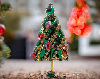 Spille Natalizie Con Strass - 12 Pezzi | Decorazioni Cartoon Per Natale | Idee Regalo Per Donne E Ragazze