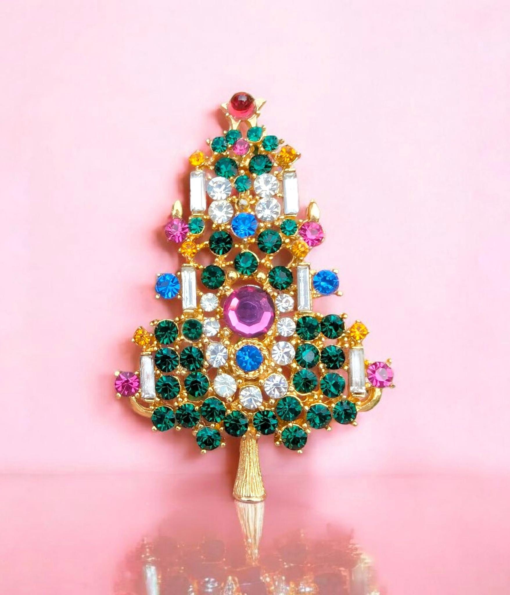 Weiss Vintage 5 Candle Brooch - Etsy