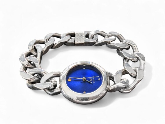 Vintage BWC Japan MOVT Bracelet Watch | Heavy Stainless Steel Flat