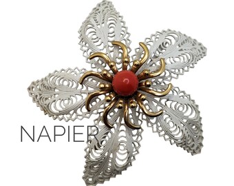 USA 1960's ORIENTAL FLOWER BROOCH アンティーク s-l1200.jpg