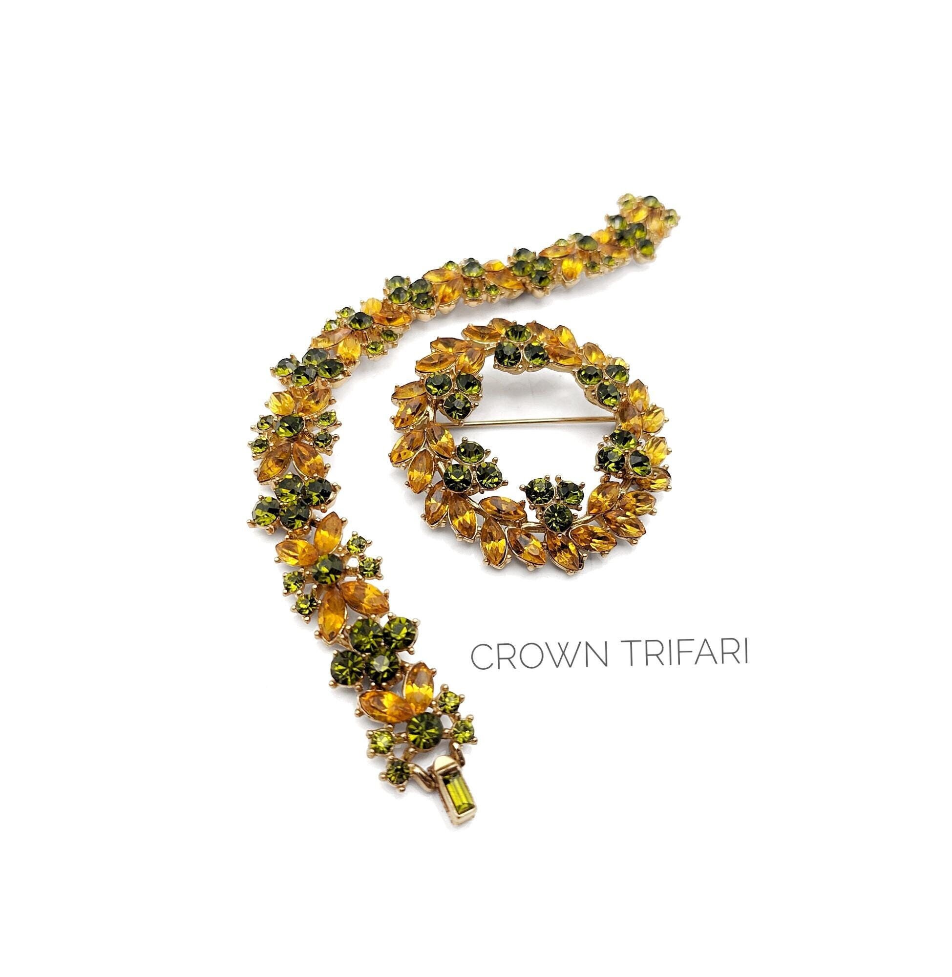 Trifari butterflies - Etsy Polska