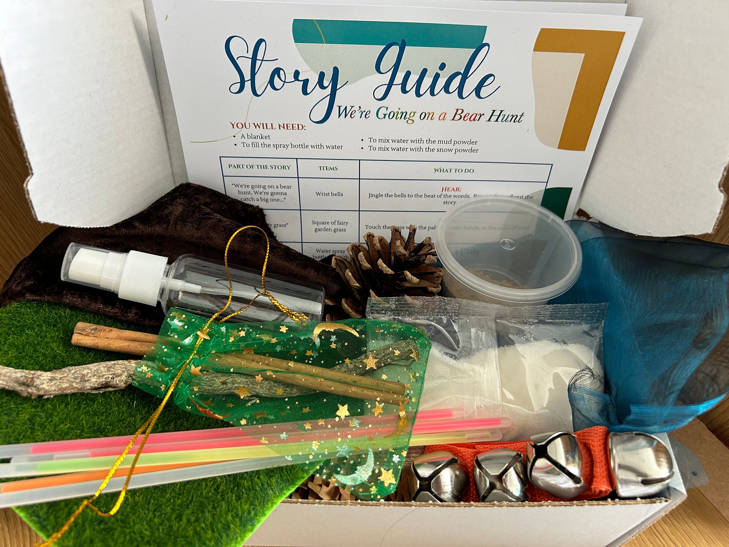We're Going on a Bear Hunt Sensory Story Box, Children's Story Box ...