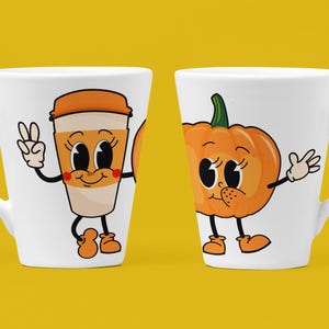 Hello Fall Mug, Fall Mug, Pumpkin Spice Latter Mug, Autumn Mug, Fall Vibes,Fall Cups, Fall Season Mug, Gifts For Women, Thanksgiving Gifts