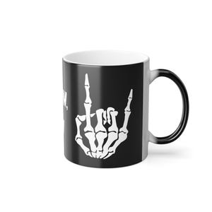 Color Changing Mug: 11oz Heat Sensitive Ceramic Morphing Mug