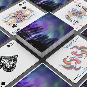 Cartas de pôquer personalizadas, ideais para noites de jogos, presente exclusivo para amantes de pôquer, decoração divertida de cassino, promove união e competição