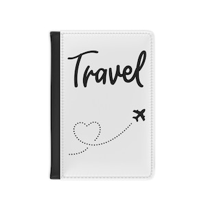 Chic Travel Passport Cover - Perfect for Jetsetters, Travel Lovers, Gift for Adventurers, Stylish Travel Accessory, Custom Travel Cover