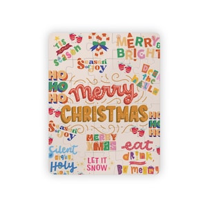 Kids&#39; Christmas Puzzle, Holiday Gift for Children, Educational Fun Activity, Seasonal Decor, Festive Family Bonding