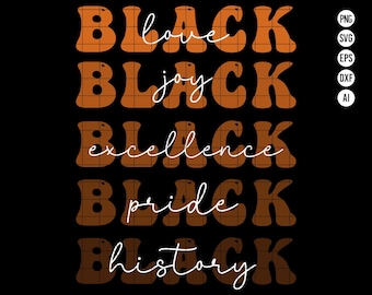 Black History PNG, Black History Month PNG, African American Png, Sublimation Design, Juneteenth Png, Digital Download Png