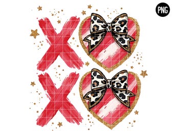 XOXO Valentinstag Herz Pinselstrich PNG, Valentinstag Png, Valentinstag, XOXO PNG, Valentinstag Png, Kokette Valentinstag Png, digitaler Download