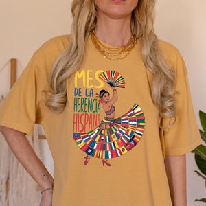 Mes De La Herencia Hispana SVG, Hispanic Heritage Month PNG, Festive ...