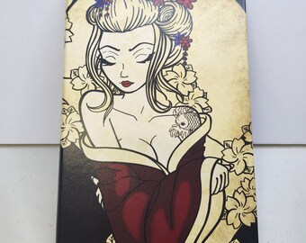 Bullet Journal, Geisha Tattoo