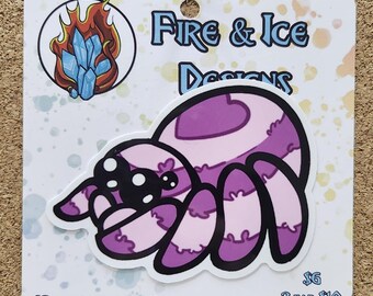 Weather Resistant Vinyl Bugs Stickers, 3"