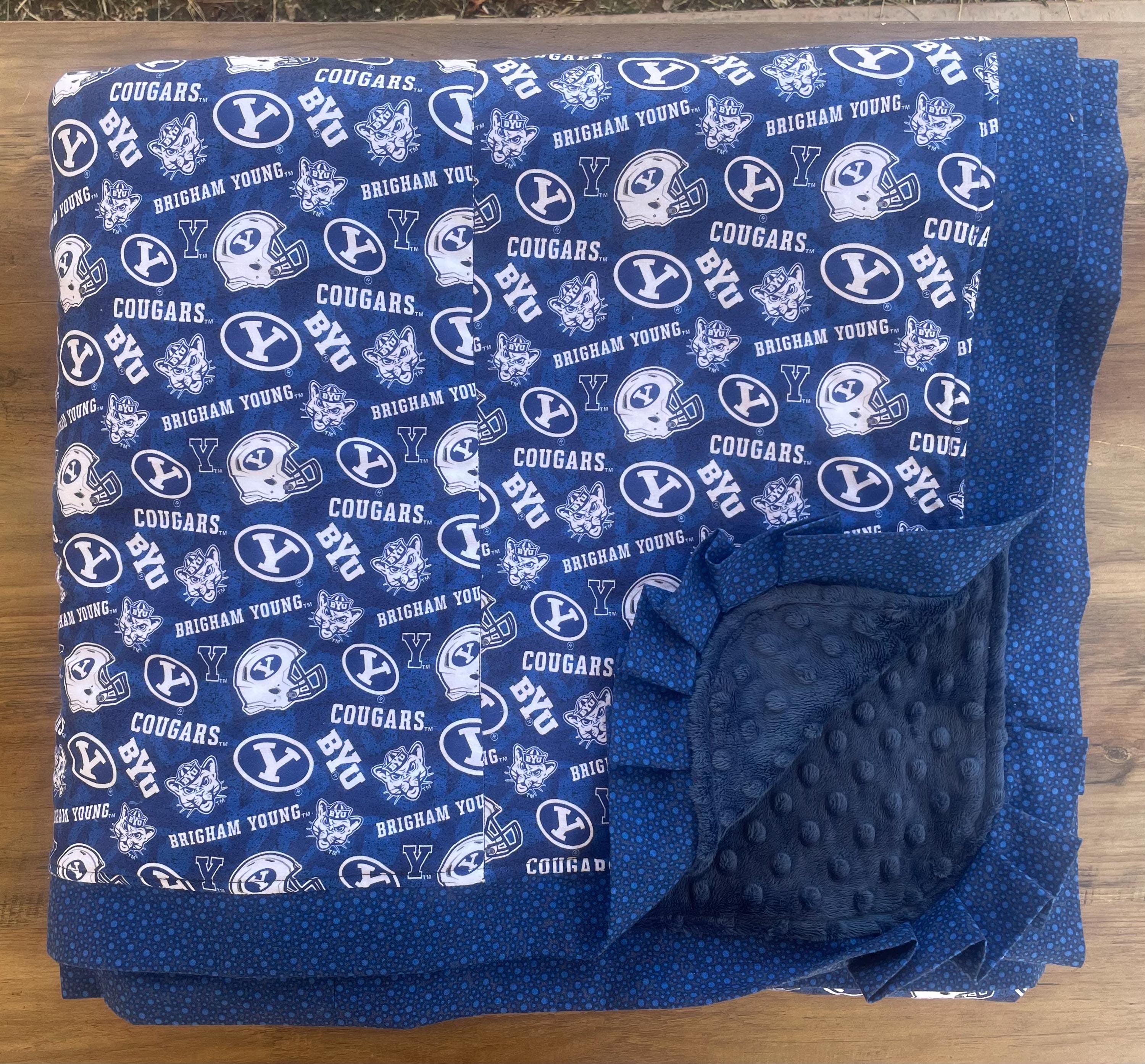 Byu Minky Blankets Etsy
