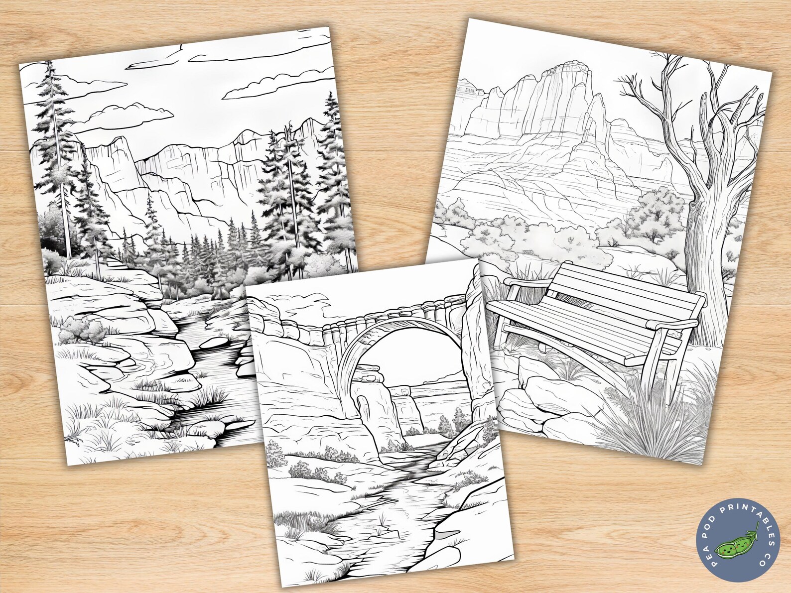 National Parks Coloring Pages 25 Printable Sheets for Kids & Adults