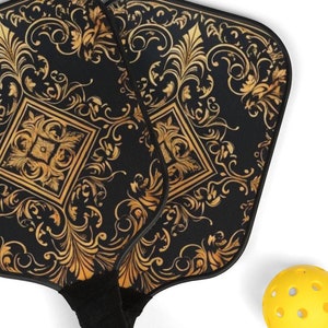 Custom Design Pickleball Paddle Set | Unique Wooden Set | Great gift for any occasion