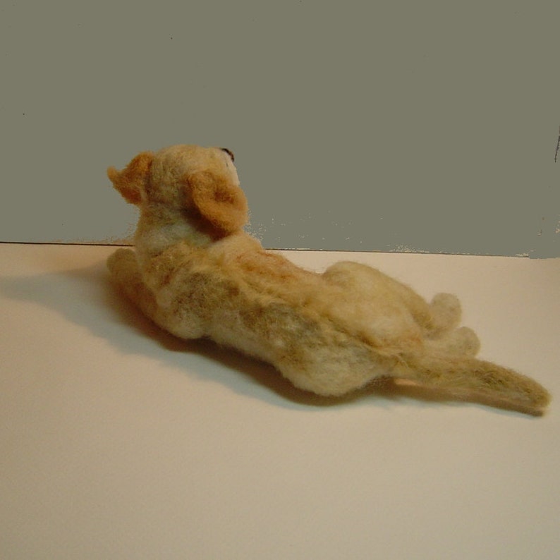 Needle felted Labrador Retriever sculpture custom pet portrait image 5