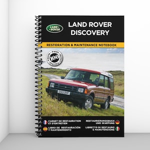 LAND ROVER DISCOVERY: Restoration and Maintenance Booklet - 100 pages - Free shipping worldwide!