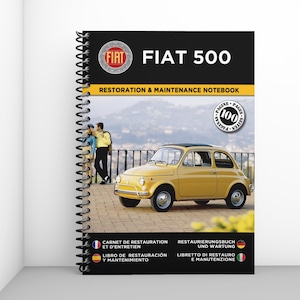 FIAT 500: restoration and maintenance booklet - 100 pages - A4 format