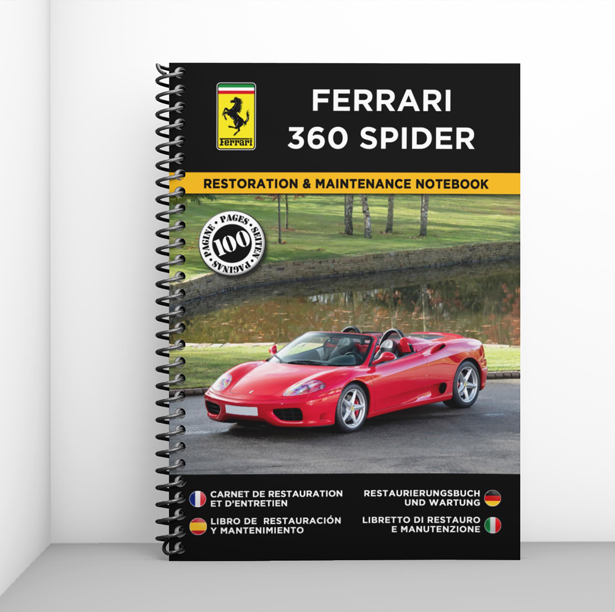 フェラーリ360スパイダー：修復およびメンテナンスマニュアル - 100