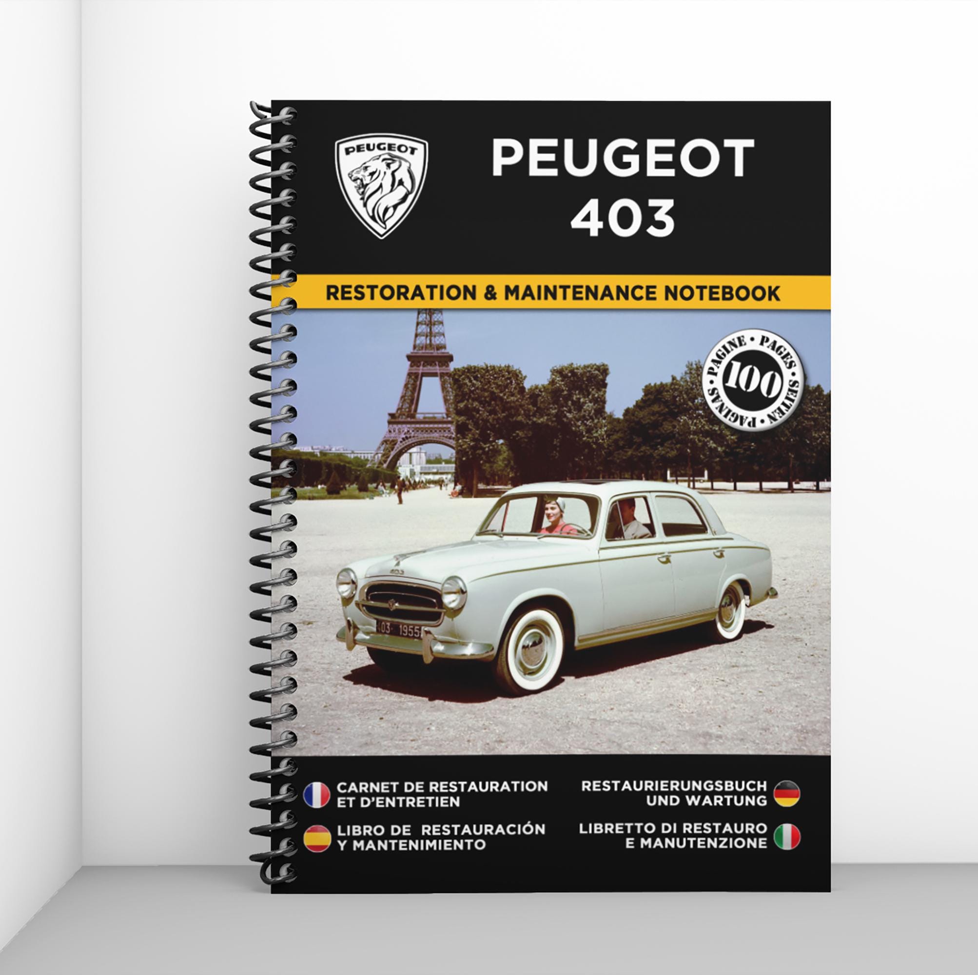PEUGEOT 403: Restoration and Maintenance Manual - 100 Pages - A4