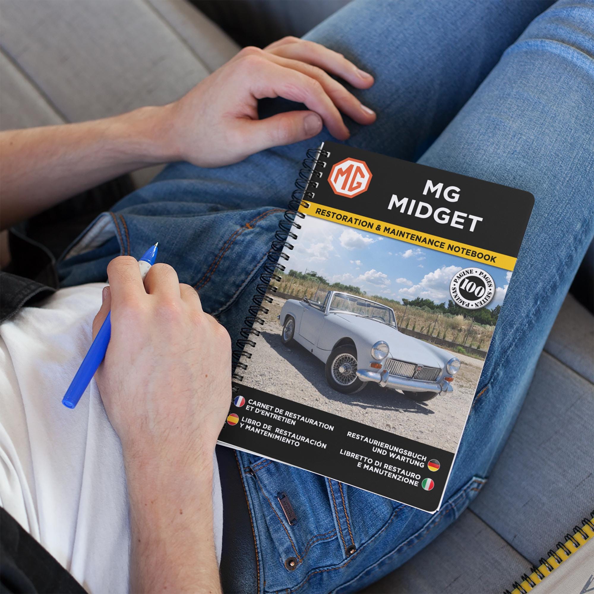 MG ミジェット：レストアおよびメンテナンス ブックレット - 100