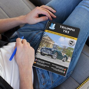 TRIUMPH TR3: Manual de restauración y mantenimiento - 100 páginas - Formato A4 imagen 2
