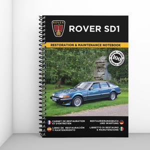 ROVER SD1: restoration and maintenance booklet - 100 pages - A4 format