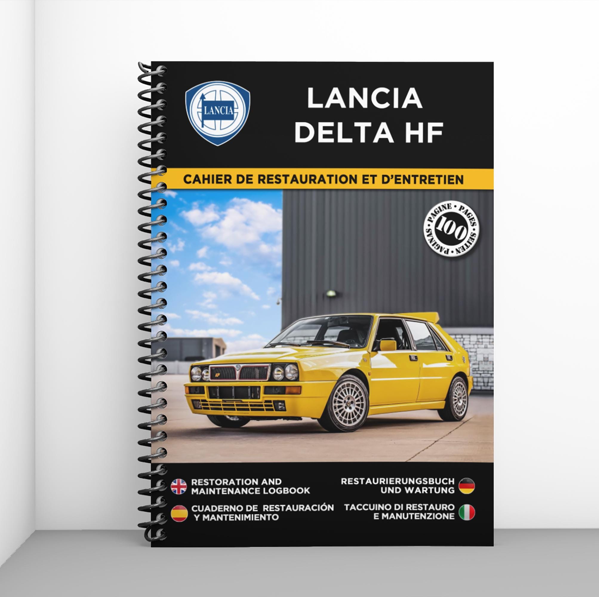 LANCIA DELTA HF: Manual de Restauração e Manutenção - 100 páginas