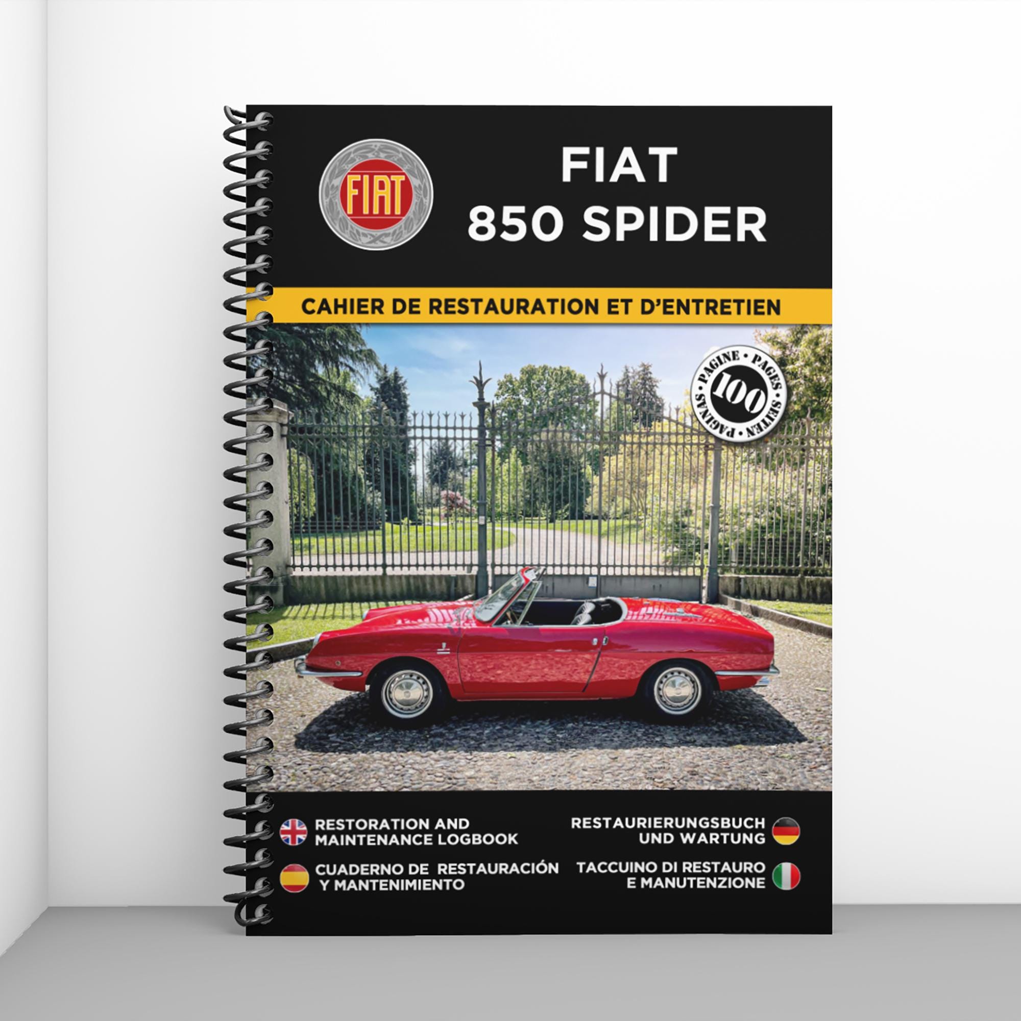 FIAT 850 SPIDER: Restoration and Maintenance Manual - 100 Pages